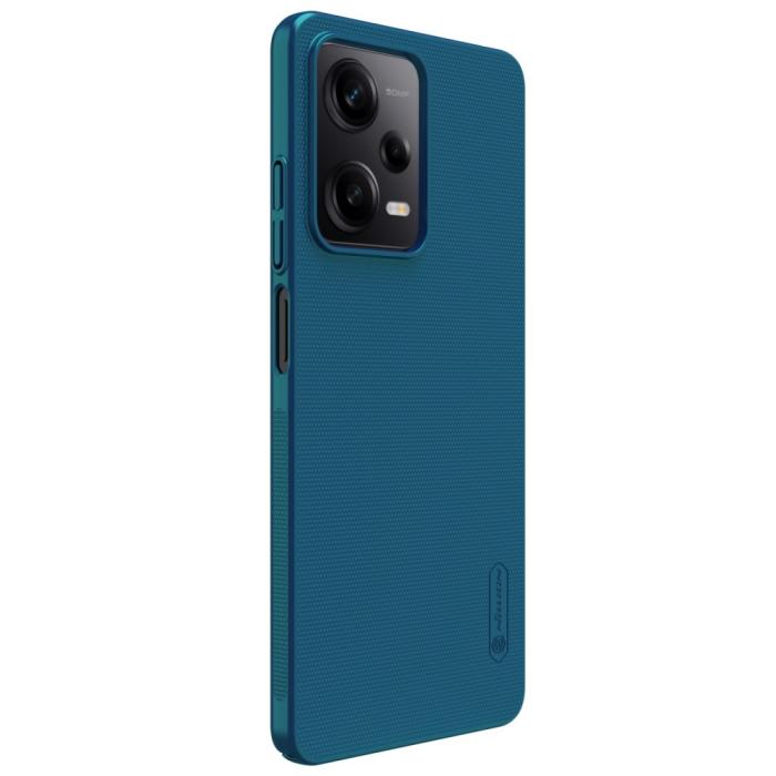 Bild 4, NILLKIN Xiaomi Redmi Note 12 Pro 5G Skal Frosted Shield Blå
