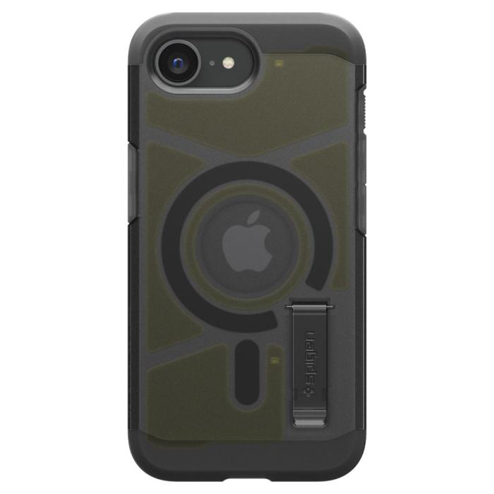 Bild 3, Spigen iPhone 17e / 16e Skal MagSafe Tough Armor Svart