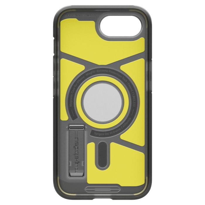 Bild 4, Spigen iPhone 17e / 16e Skal MagSafe Tough Armor Svart