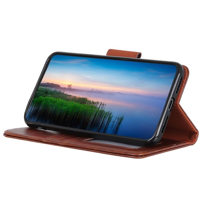 Bild 3, Xiaomi Redmi Note 12 4G Fodral Split Läder Brun