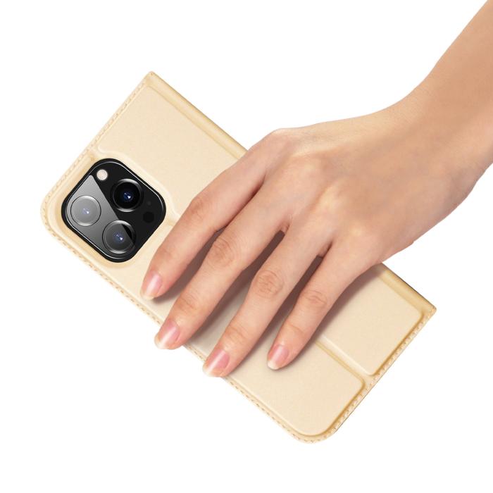 Bild 5, DUX DUCIS iPhone 14 Pro Fodral Skin Pro Guld