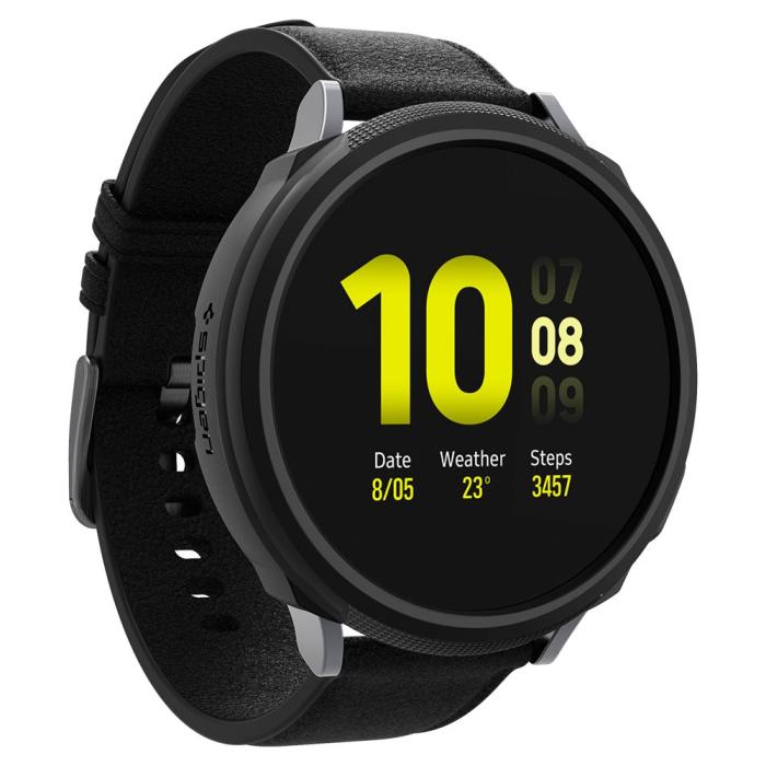Bild 4, Spigen Galaxy Watch 4/5 44 mm Skal Liquid Air Matt Svart