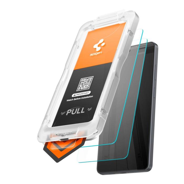 Bild 6, Spigen Galaxy S26 Ultra 2-PACK Skärmskydd GLAS.tR 