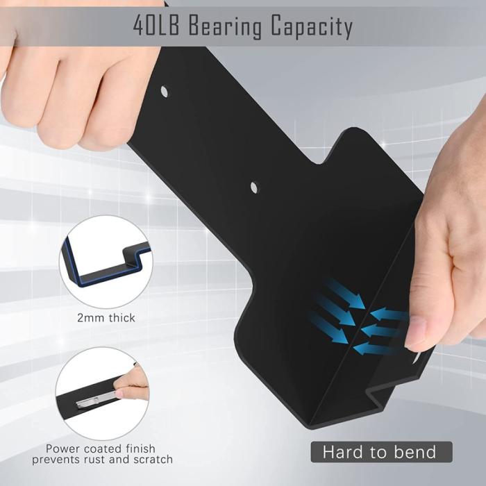 Bild 6, PS5 Universal Väggfäste I Metall För Konsol, Handkontroll, Headset