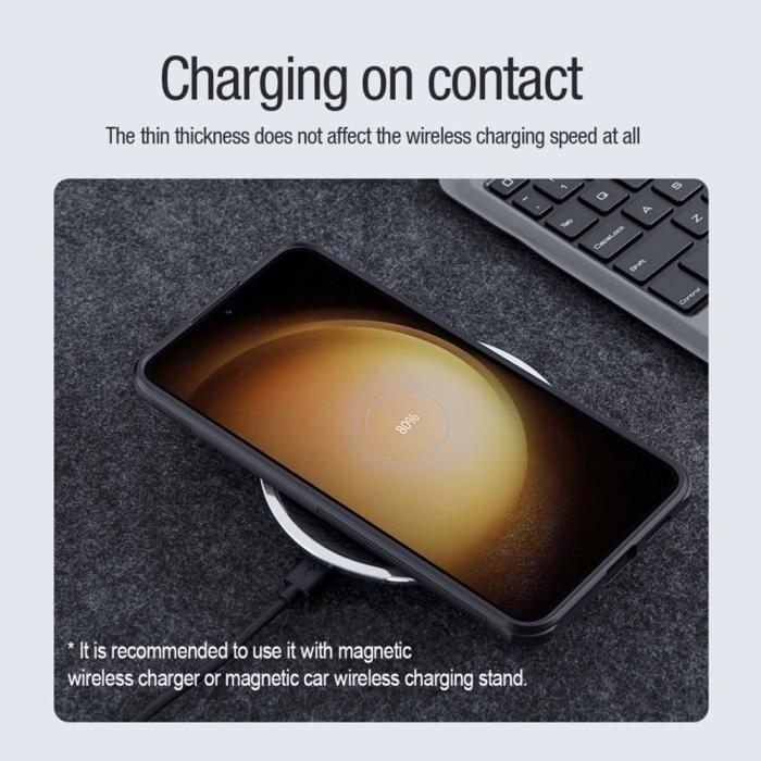 Bild 6, NILLKIN Samsung Galaxy S24 Skal MagSafe Frosted Shield Pro Svart
