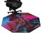 FLORPAD Cyber Bot Gamingmatta 100x100 cm