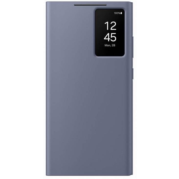 Bild 1, Samsung Galaxy S24 Ultra Fodral Smart Clear View Violet