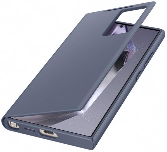 Bild 5, Samsung Galaxy S24 Ultra Fodral Smart Clear View Violet