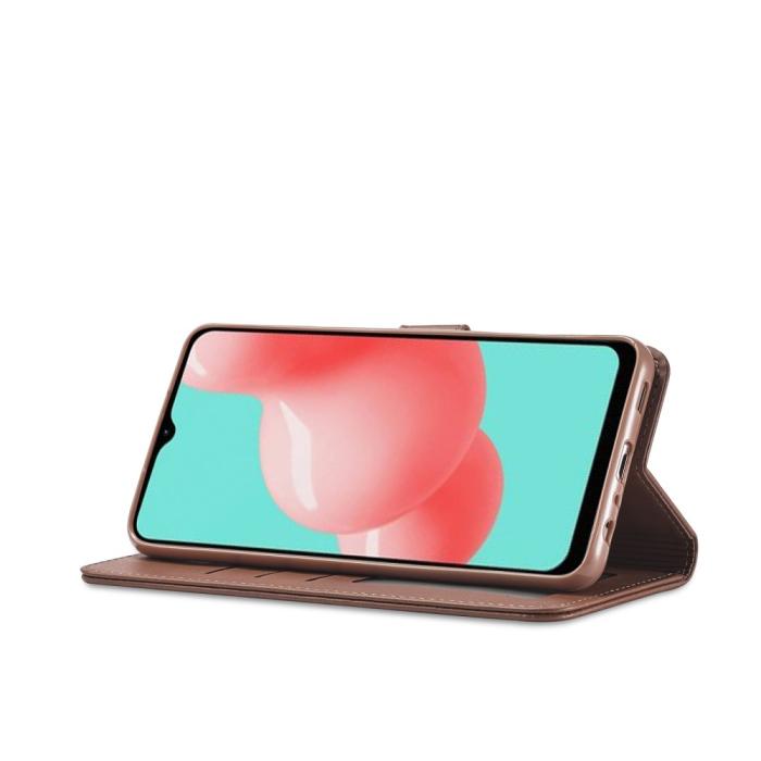 Bild 4, Samsung Galaxy A32 5G - LC.IMEEKE Läder Fodral - Brun