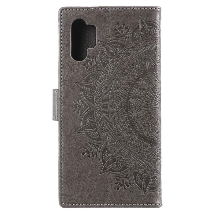 Bild 3, Samsung Galaxy A32 5G - Mandala Läder Fodral - Grå