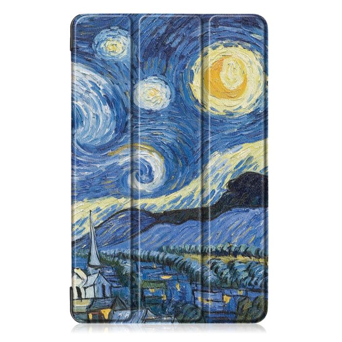 Bild 2, Samsung Galaxy Tab A 10.1 (2019) - Tri-Fold Fodral - Brush Painting
