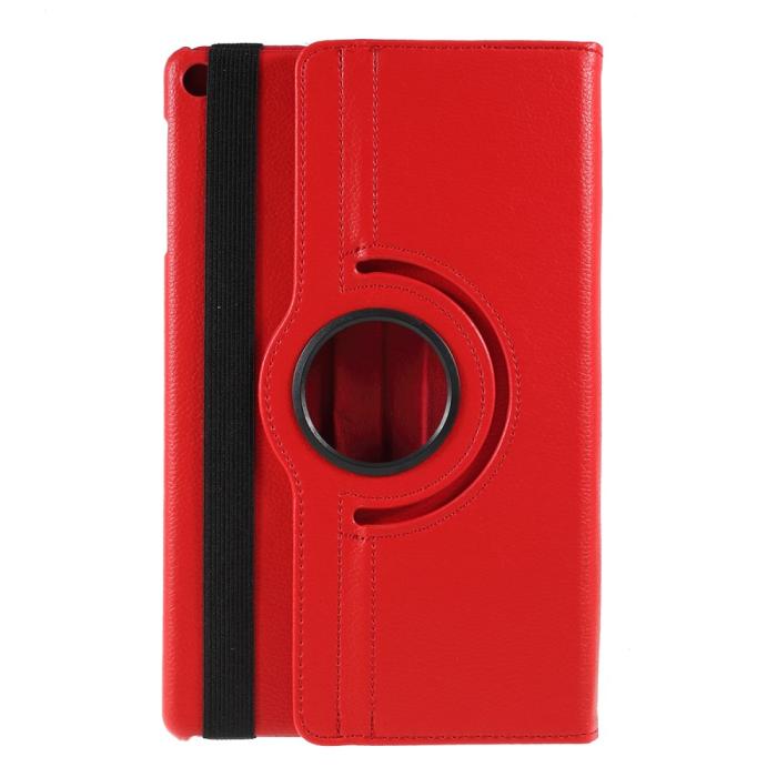 Bild 1, Samsung Galaxy Tab A 10.1 (2019) - 360° Rotation Fodral - Röd