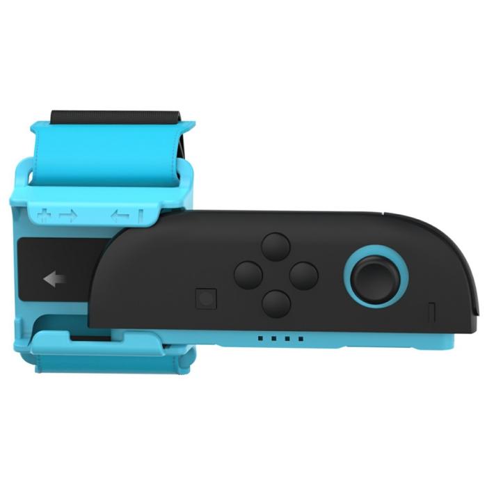 Bild 3, DOBE Nintendo Switch 2 Joy-Con Arm & Benrem Röd / Blå