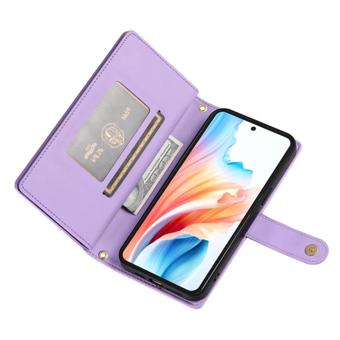 Bild 2, Samsung Galaxy A27 5G Fodral Med Kortfack Lila