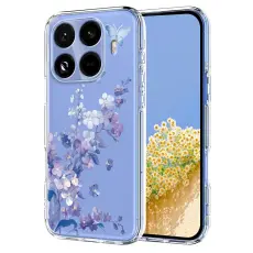 Xiaomi 17T Skal TPU Blommor Violer