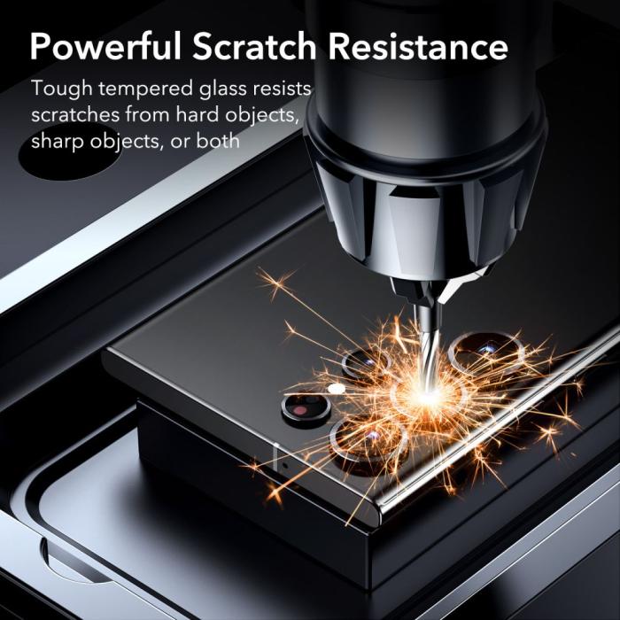 Bild 5, ESR Samsung Galaxy S23 Ultra Linsskydd Härdat Glas Svart