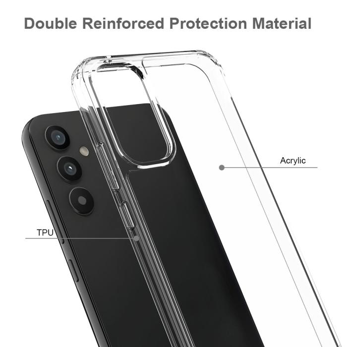 Bild 3, Samsung Galaxy A34 5G Skal Akryl/TPU Transparent