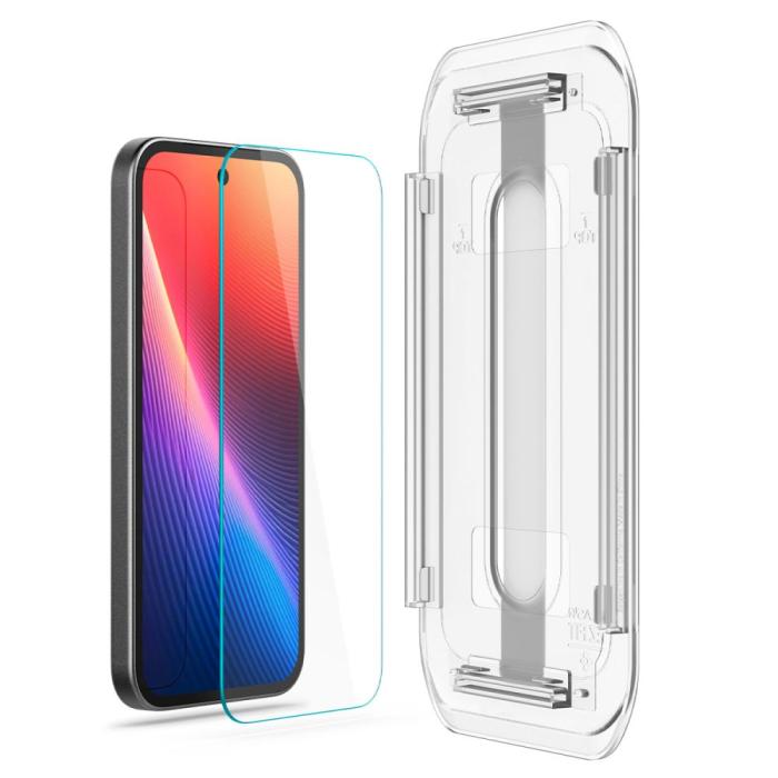 Bild 3, Spigen Google Pixel 9a 2-PACK Skärmskydd GLAS.tR 