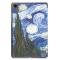 Samsung Galaxy Tab A9 Plus Fodral Tri-Fold Brush Painting