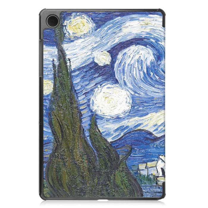 Bild 6, Samsung Galaxy Tab A9 Plus Fodral Tri-Fold Brush Painting