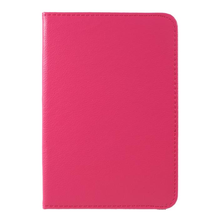 Bild 2, iPad Mini 2024/2021 Fodral 360° Rotation Litchi Rosa