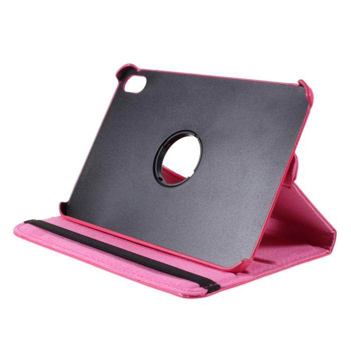 Bild 5, iPad Mini 2024/2021 Fodral 360° Rotation Litchi Rosa