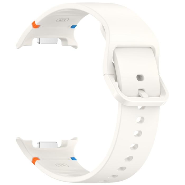 Bild 3, Galaxy Watch 8 46/44/40 mm Klockarmband Silkon Beige