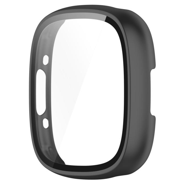 Bild 2, Fitbit Versa 4/Sense 2 Skal Med Skärmskydd Svart