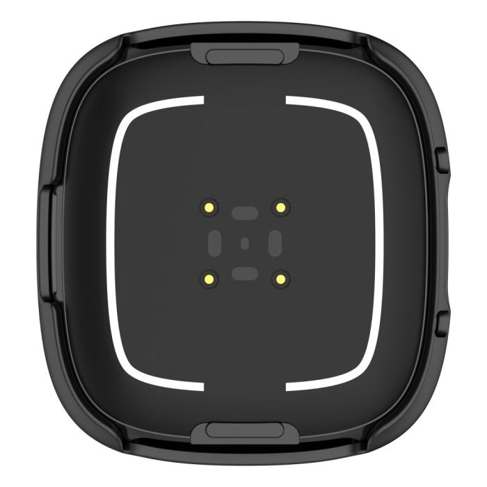 Bild 6, Fitbit Versa 4/Sense 2 Skal Med Skärmskydd Svart