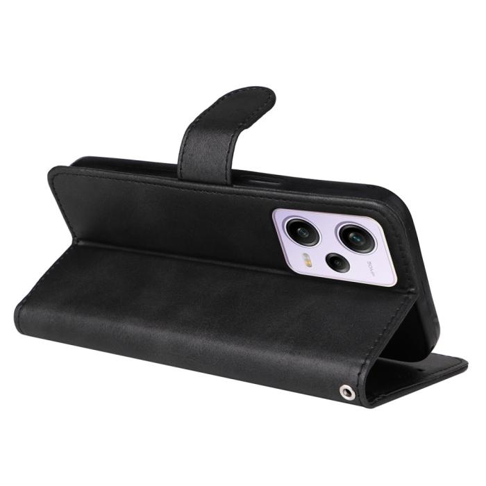 Bild 4, Xiaomi Redmi Note 12 Pro 5G Fodral Solid Läder Svart