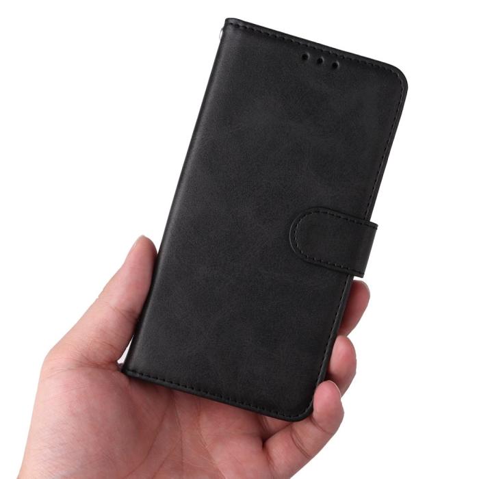Bild 6, Xiaomi Redmi Note 12 Pro 5G Fodral Solid Läder Svart