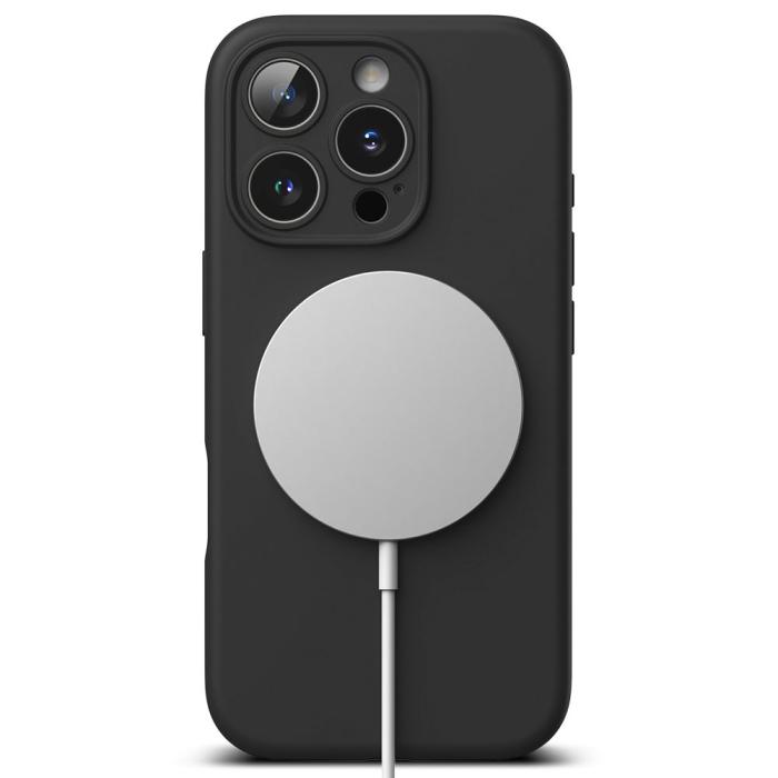 Bild 4, Ringke iPhone 16 Pro Skal MagSafe Silikon Svart