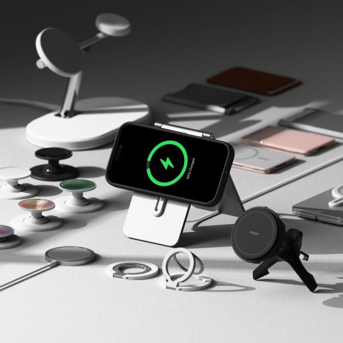 Bild 5, Ringke iPhone 16 Pro Skal MagSafe Silikon Svart