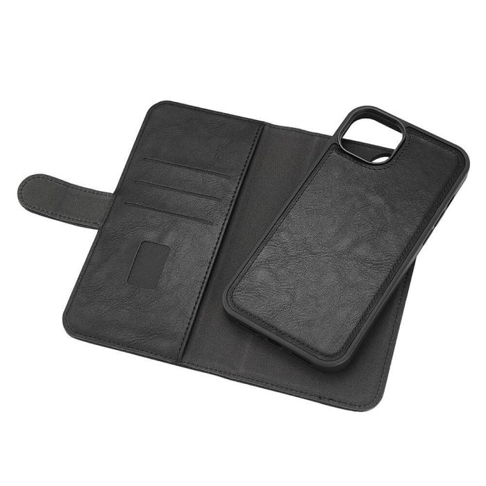 Bild 5, GEAR iPhone 15 Plus 2in1 MagSafe Magnet Fodral / Skal Svart