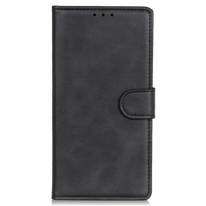 Bild 6, Samsung Galaxy S23 Plus Fodral Solid Läder Svart