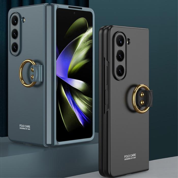 Bild 3, GKK Galaxy Z Fold 6 Skal Ring Skin Touch Svart