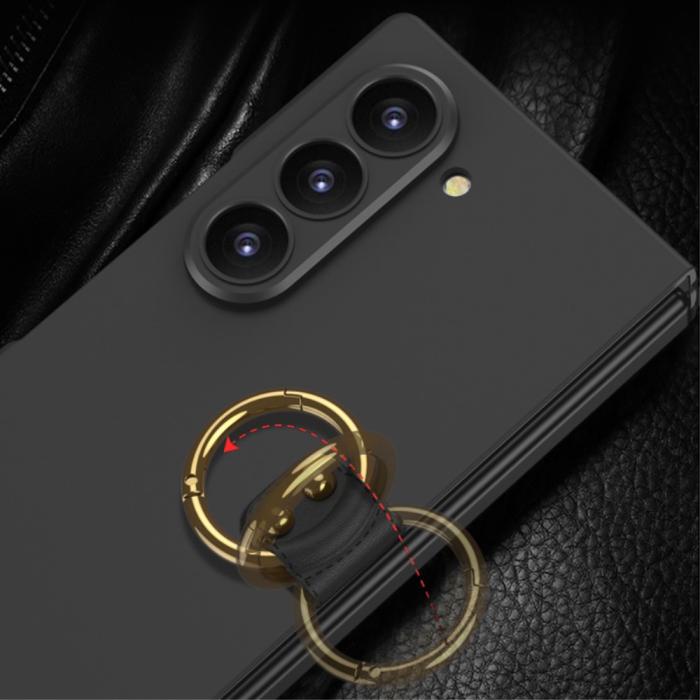 Bild 4, GKK Galaxy Z Fold 6 Skal Ring Skin Touch Svart