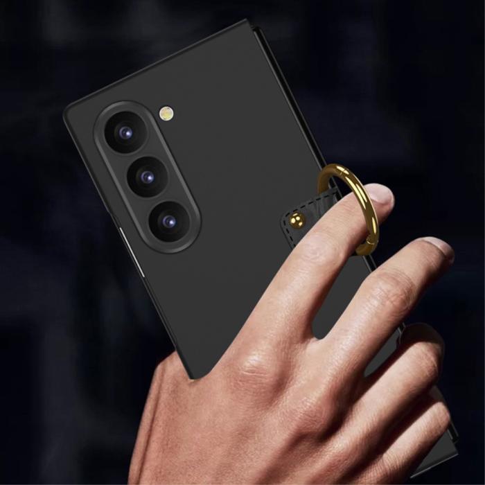 Bild 5, GKK Galaxy Z Fold 6 Skal Ring Skin Touch Svart