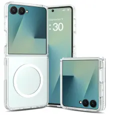 Samsung Galaxy Z Flip 8 Skal MagSafe TPU Transparent