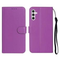 Samsung Galaxy S25 FE Fodral L&auml;der Lila
