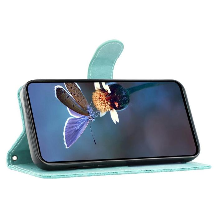 Bild 3, Samsung Galaxy S26 Ultra Fodral Med Blommigt Tryck Grön