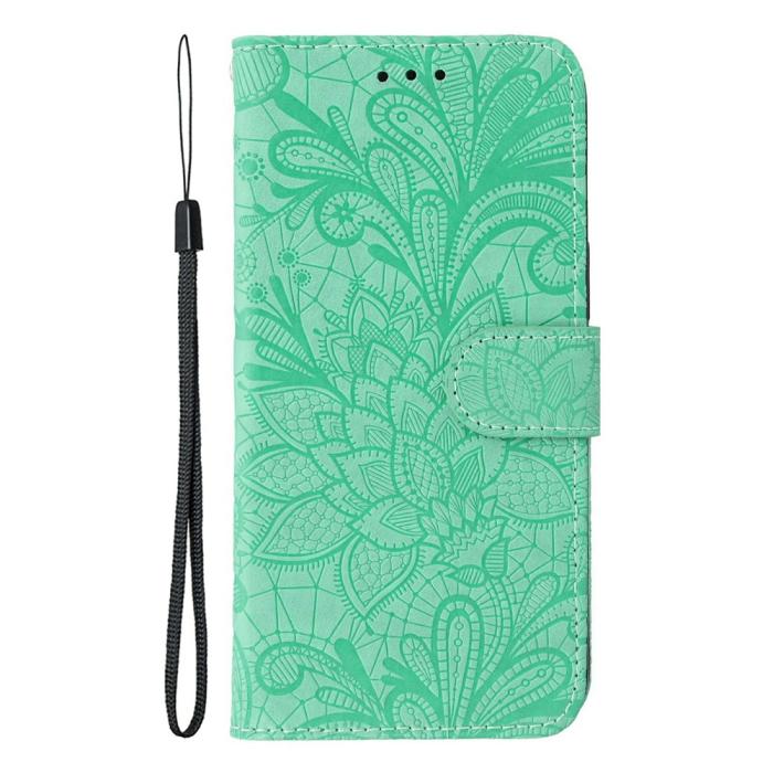 Bild 4, Samsung Galaxy S26 Ultra Fodral Med Blommigt Tryck Grön
