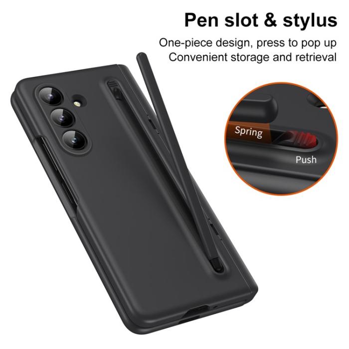 Bild 4, Galaxy Z Fold 7 Skal Inkl. Skärmskydd & Penna Svart