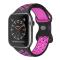 Sportarmband Dual-Color Apple Watch 41/40/38 mm (M/L) Svart/Lila