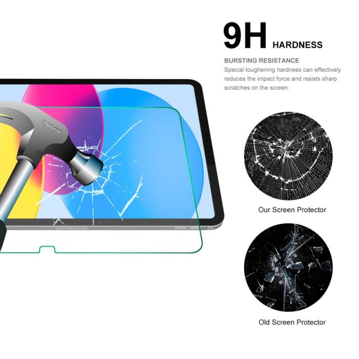 Bild 4, ENKAY iPad 11 2025/10.9 2022 2-PACK Skärmskydd Härdat Glas