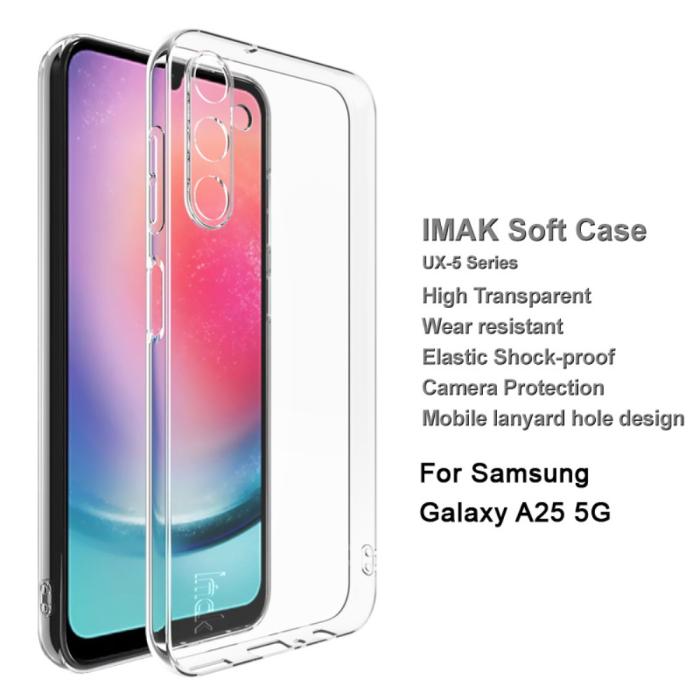 Bild 3, IMAK Samsung Galaxy A25 5G Skal TPU Transparent
