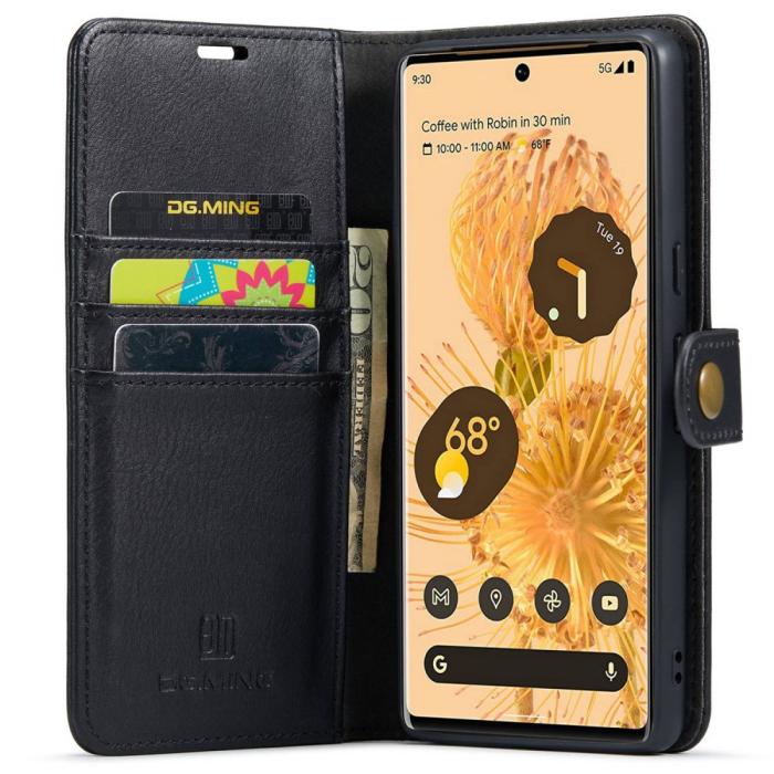 Bild 2, DG.MING Google Pixel 7 Pro 2in1 Magnet Fodral / Skal Svart