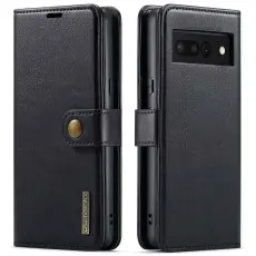 DG.MING Google Pixel 7 Pro 2in1 Magnet Fodral / Skal Svart