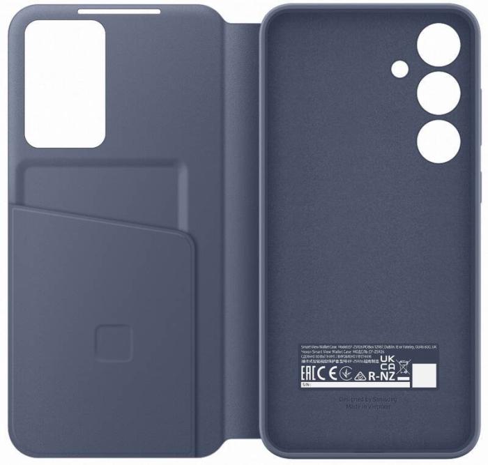 Bild 4, Samsung Galaxy S24 Plus Fodral Smart Clear View Violet