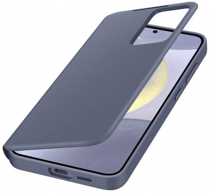 Bild 5, Samsung Galaxy S24 Plus Fodral Smart Clear View Violet